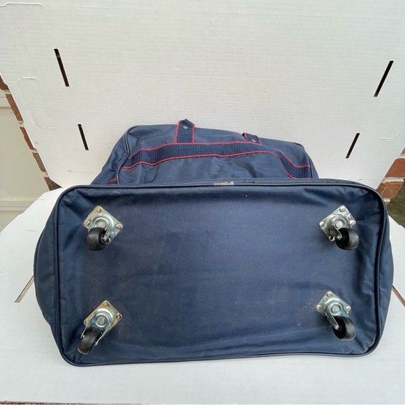 Vintage 90s princess cruises expandable travel bag with wheels - Picture 4 of 7